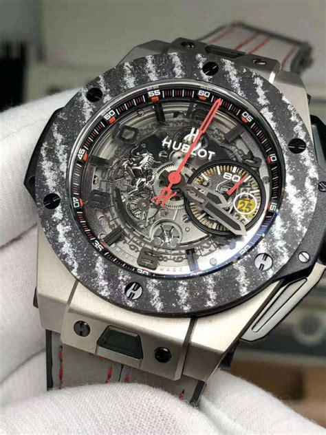 hublot ferrari titanium replica|hublot big bang carbon edition.